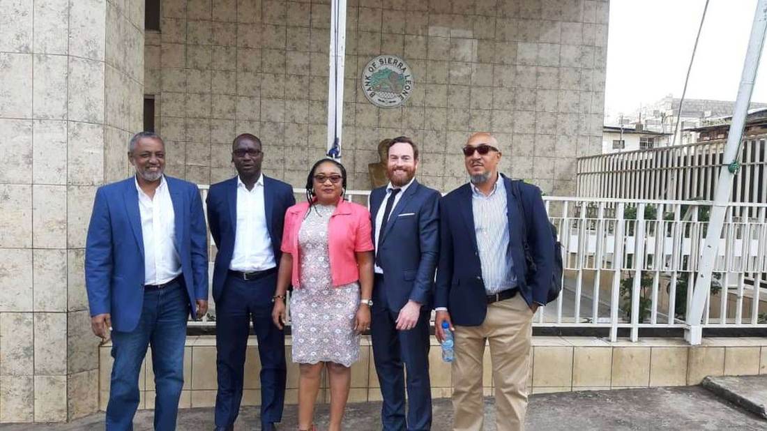Meeting at the Central Bank of Sierra Leone